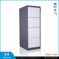 Mingxiu Low Price Metal Flat 4 Drawer Office Steel File Cabinet Price